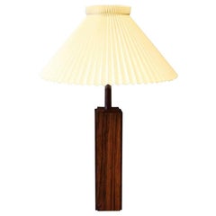 Tall Table Lamp of Rosewood and of Danish Design, 1960s