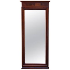 Antique Christian the 8th Mirror in Mahogany from circa 1880s