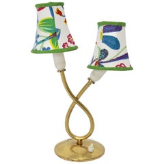 Brass Vintage Table Lamp by Josef Frank for Svenskt Tenn, 1950, Sweden