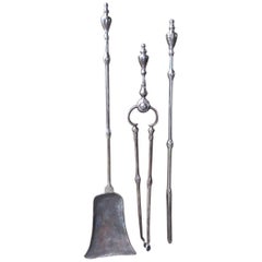 19th Century English Fireplace Tools or Tool Set 19th Century English Fireplace Tools or Tool Set