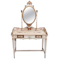 18th Century Painted Venetian Dressing Table