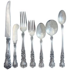 Buttercup by Gorham Sterling Silver Dinner Flatware Set For 18 Service 133 Pcs