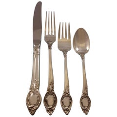 Cameo by Reed & Barton Sterling Silver Flatware Set For 8 Service 37 Pieces