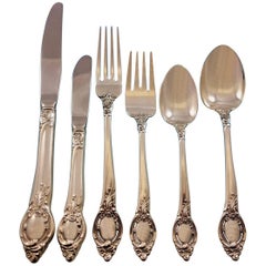 Cameo by Reed and Barton Sterling Silver Flatware Set for 12 Service 72 Pieces