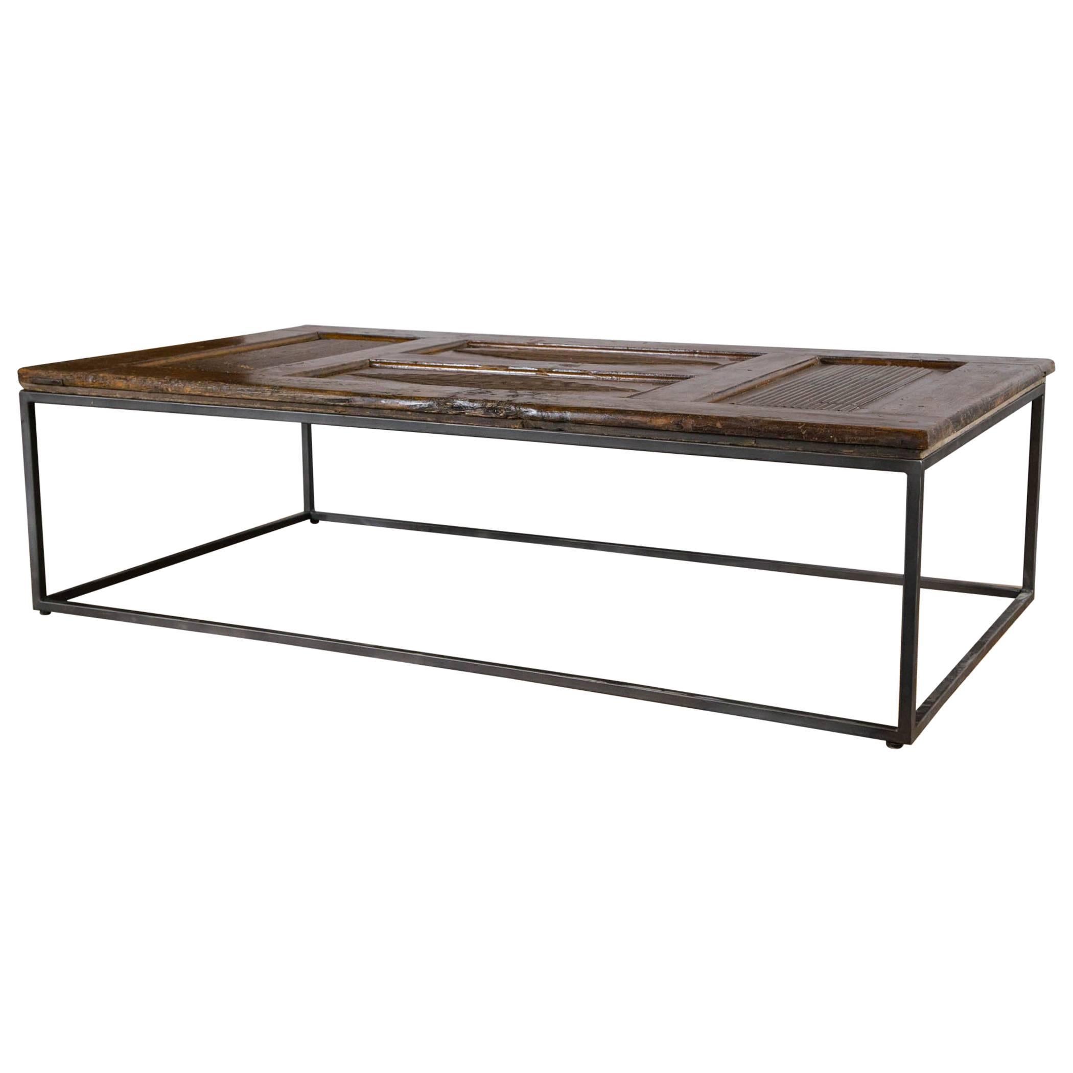Vintage Door Coffee Table For Sale at 1stDibs