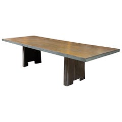 Bowing Alley Top Industrial Base Table