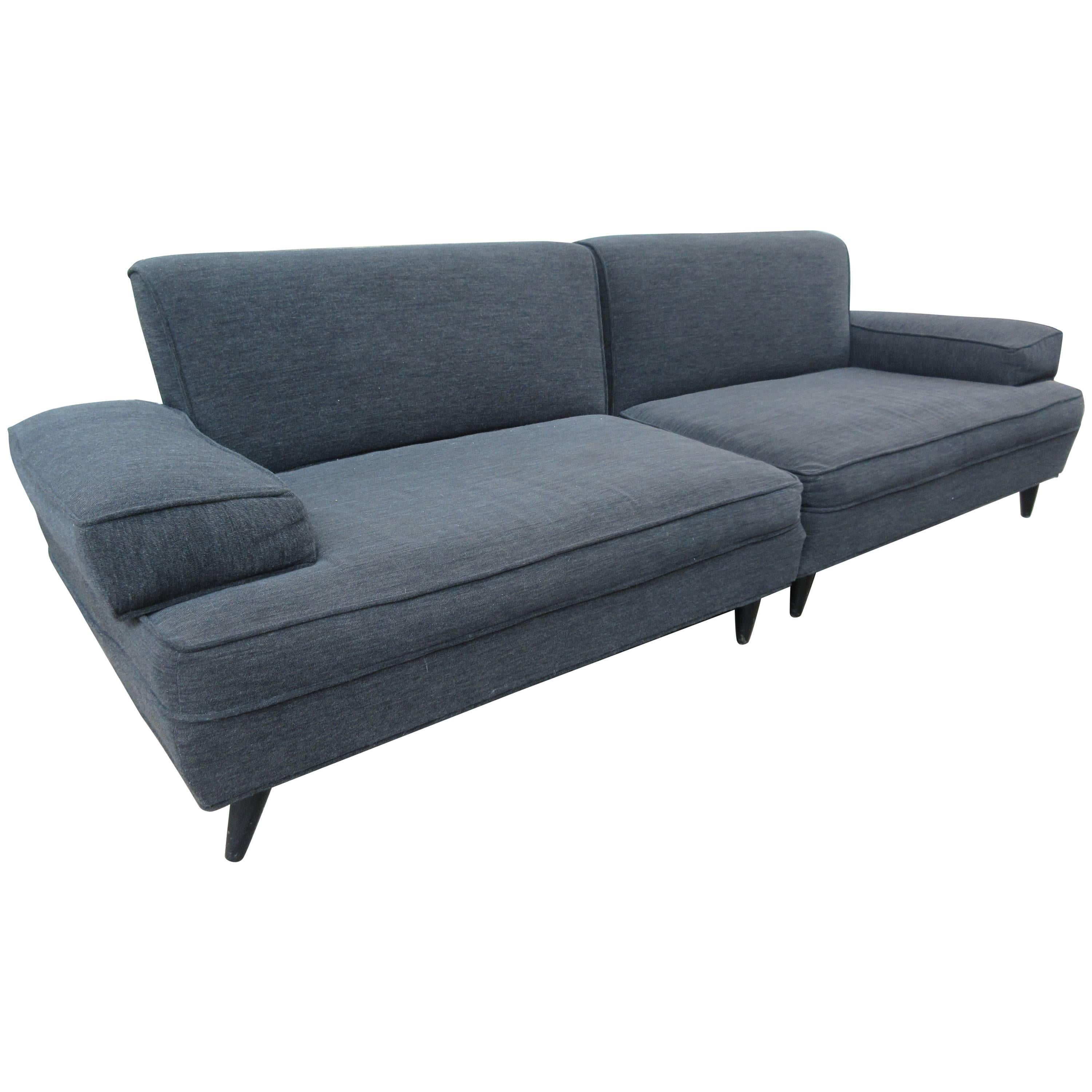 Paul László for Brown Saltman Two-Piece Sofa