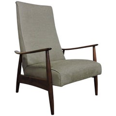 Vintage Milo Baughman Mid-Century Modern Recliner Lounge Chair for Thayer Coggin