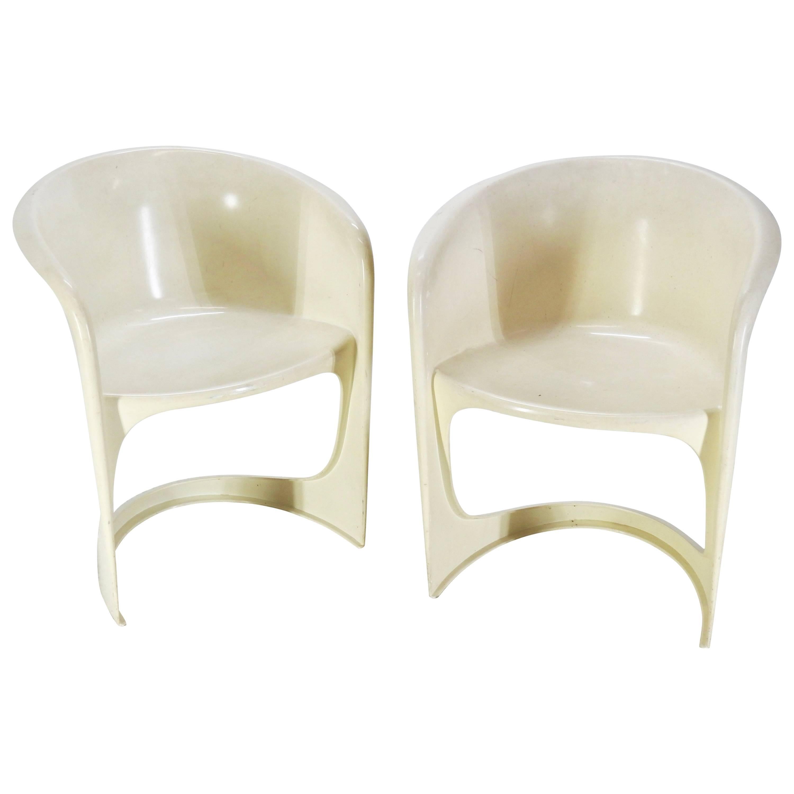 Cado Mid-Century Modern Molded Chairs by Steen Ostergaa