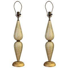 Murano Vintage Glass Lamps 12
