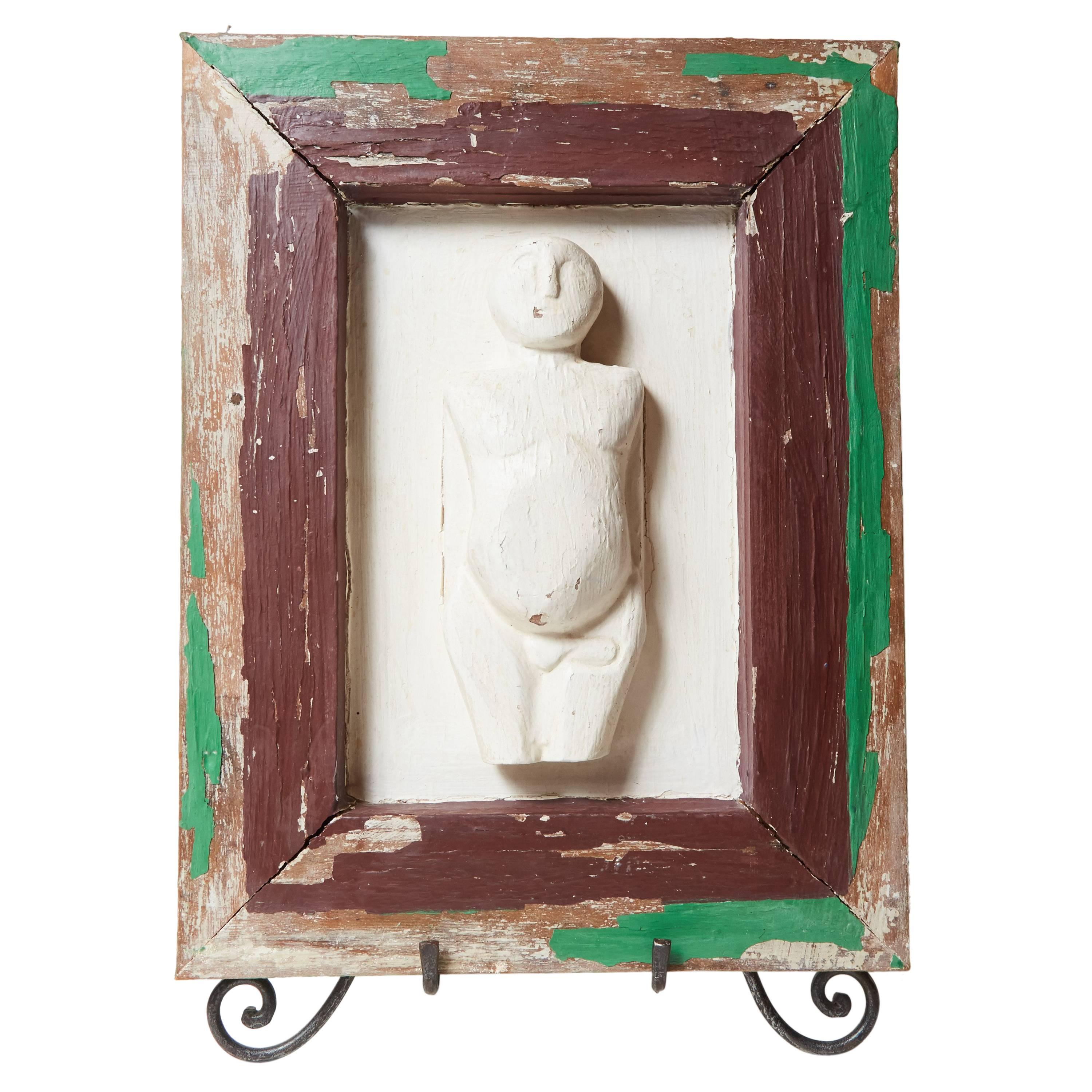 Wood Figure of a Man For Sale
