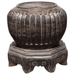 Chinese Footed Melon Basin Planter