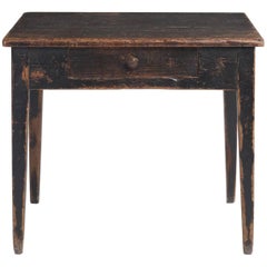 Primitive Side Table with Drawer, circa 1890