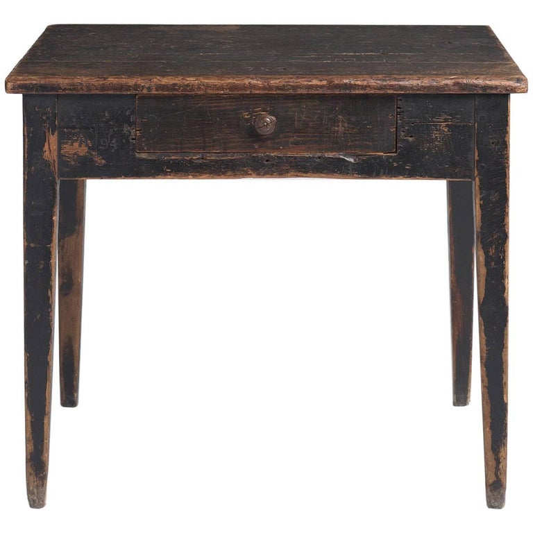 Primitive Side Table with Drawer, circa 1890 at 1stDibs