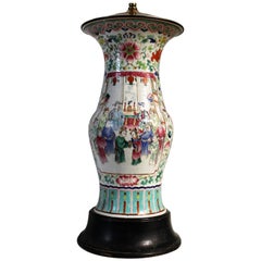 Early 20th Century, Chinese Porcelain Lamp