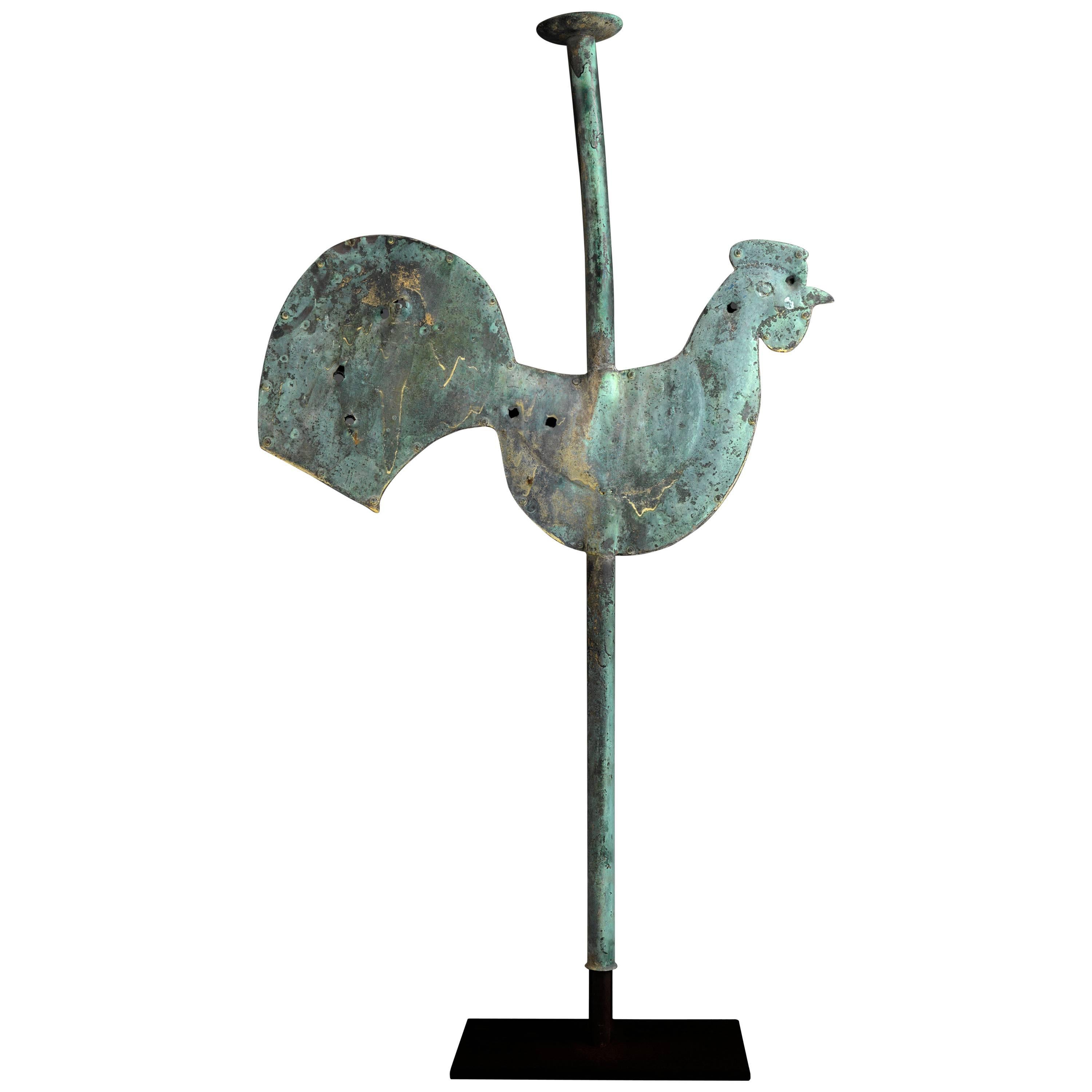Georgian Rooster Weathervane For Sale