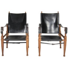 Safari Chairs Designed by Wilhelm Kienzle, Set of Two