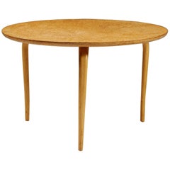 Occasional Table Designed by Bruno Mathsson for Karl Mathsson