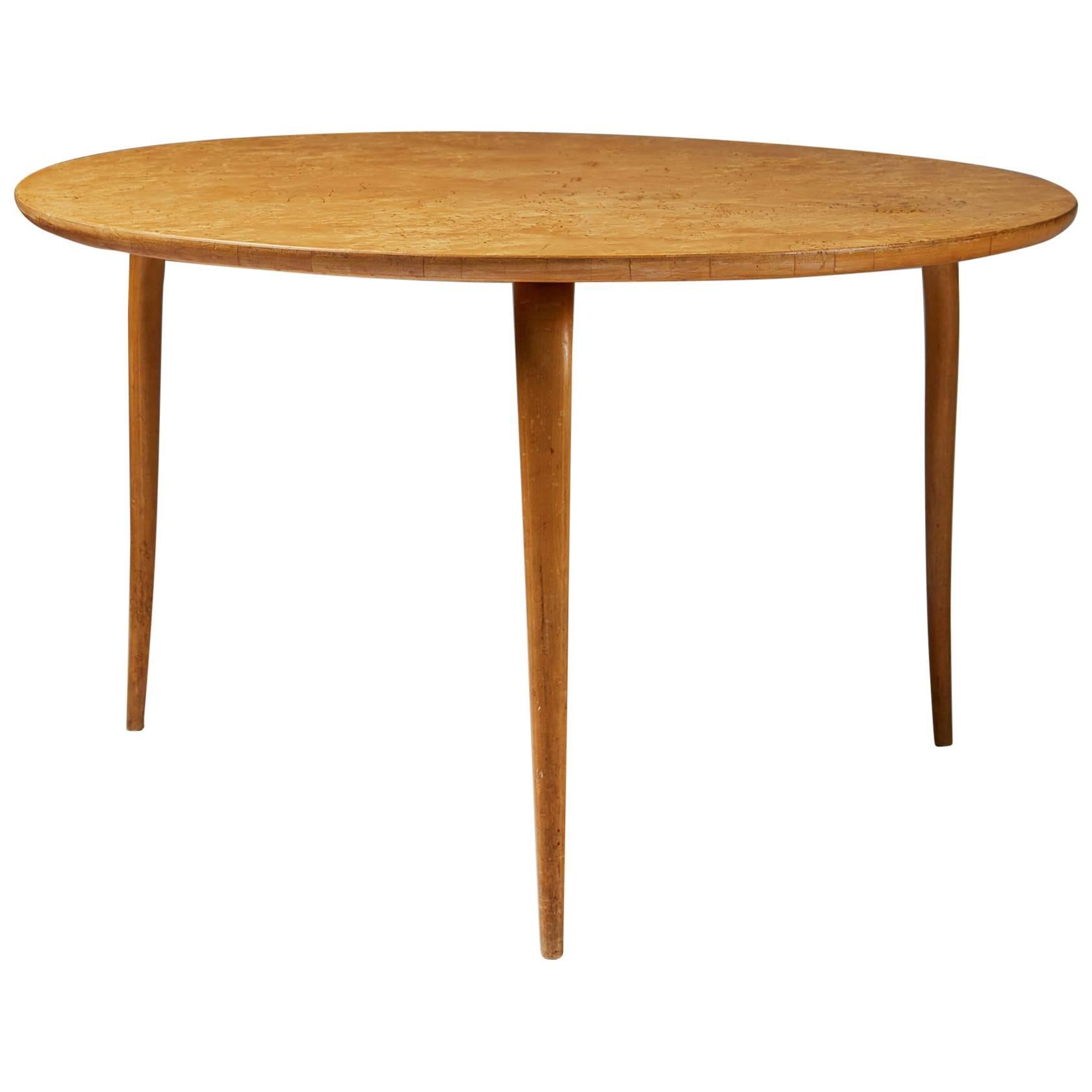 Occasional Table Annika Designed by Bruno Mathsson, Sweden, 1936