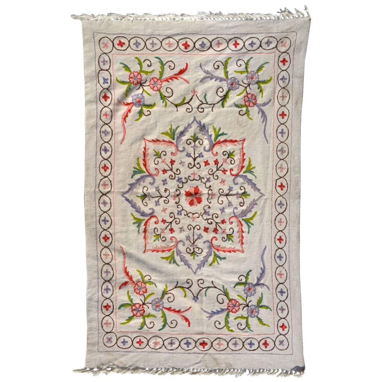 Antique Vintage Blanket Wall Tapestry For Sale at 1stDibs