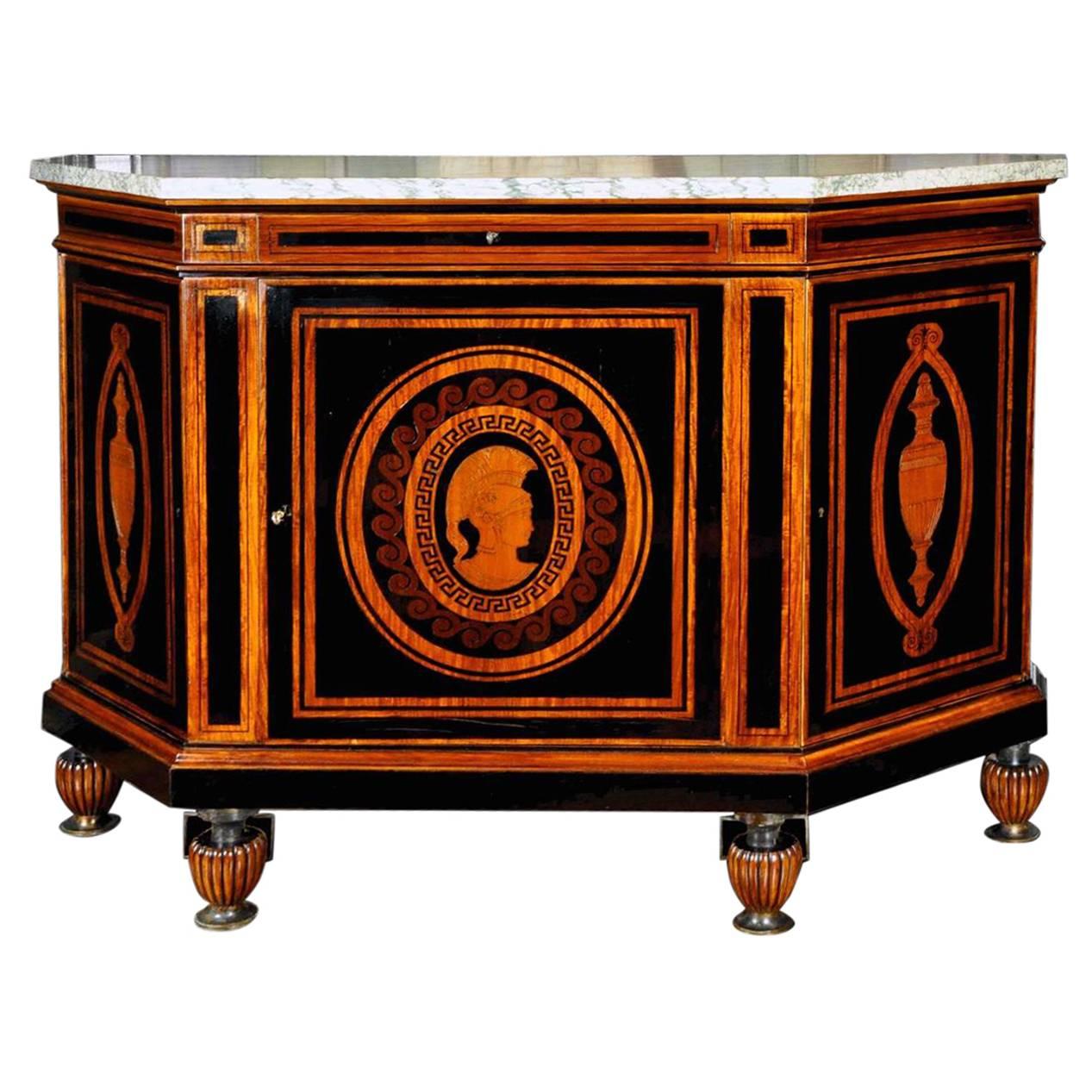 Curious French Sideboard, signiert E. Duru