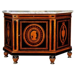 Vintage Curious French Sideboard Signed E. Duru