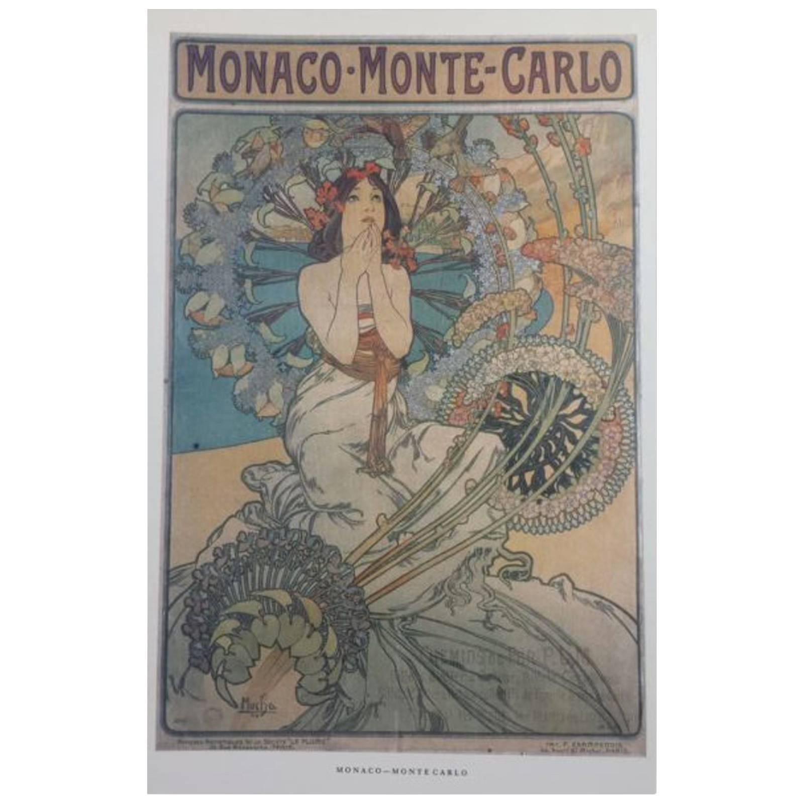 Alfons Mucha Print (after), 1980 For Sale
