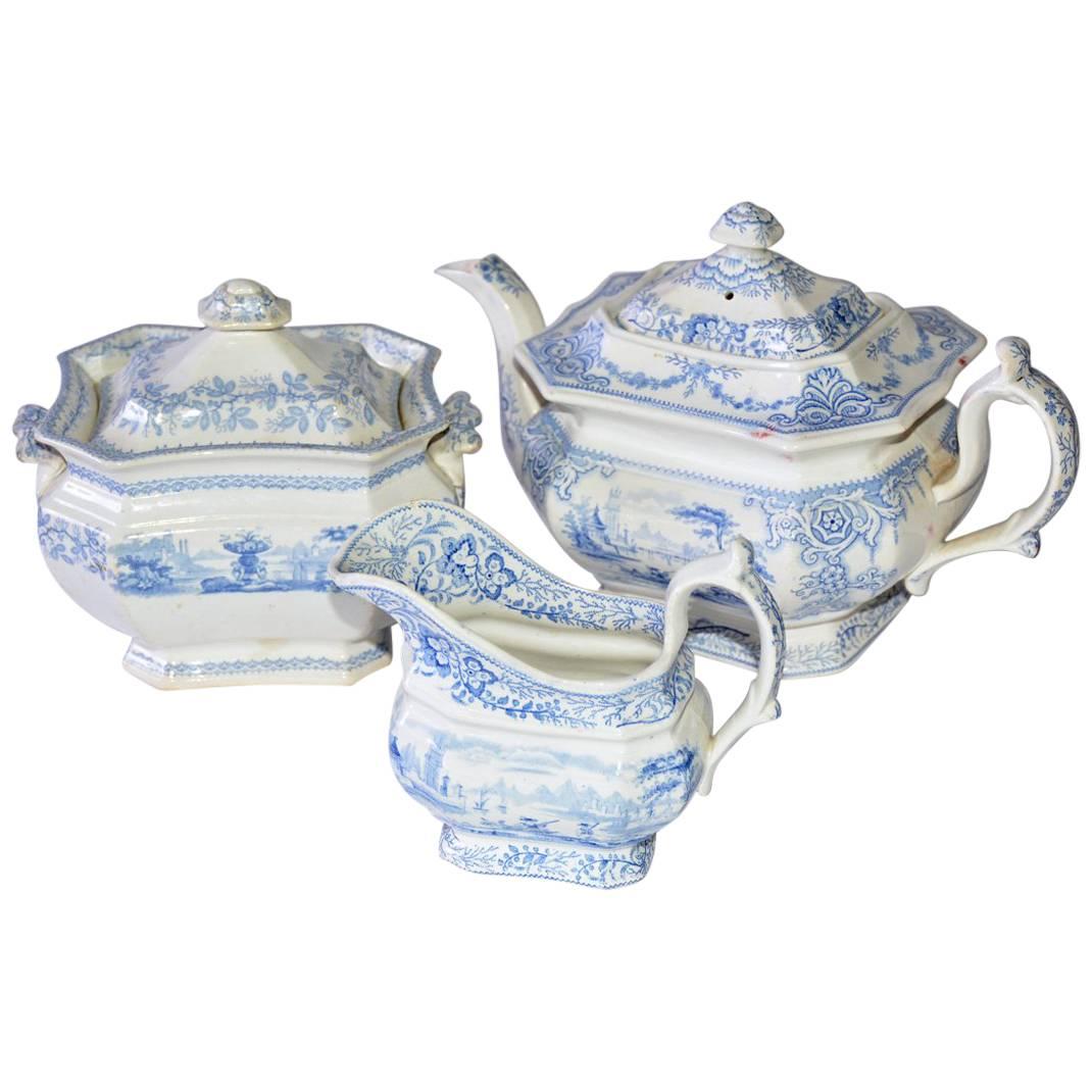 Classic English Ceramic Tea Set