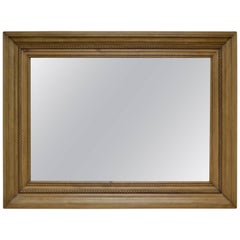 Vintage Pine Rope Twist Mirror