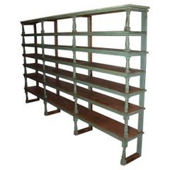 Antique American Dry Goods Store Display Shelves 2