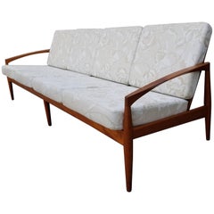 Kai Kristiansen Teak Danish Four-Seat Sofa 2