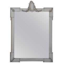 Neoclassical Painted French Mirror