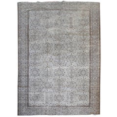Handgeknüpfter türkischer Teppich, Vintage