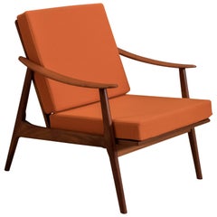 Vintage Scandinavian Teak Lounge Chair