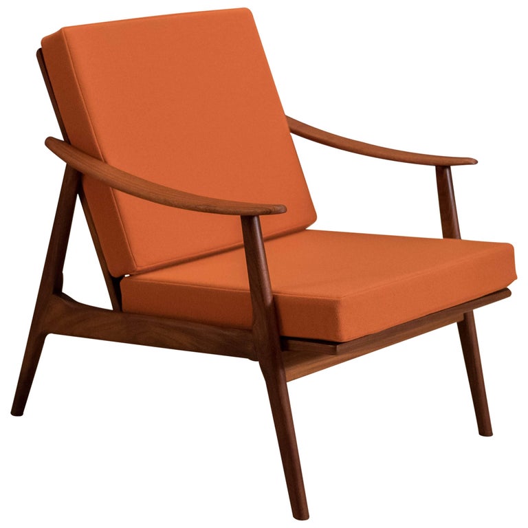 Vintage Scandinavian Teak Lounge Chair at 1stDibs
