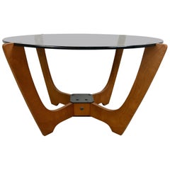 Classic Scandinavian "Luna" Cocktail Table by Odd Knutsen, Norway