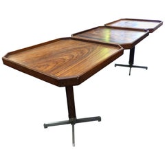 Beautiful Italian Rosewood Cocktail Table, circa 1960