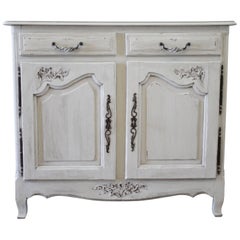 19th Century Painted French Provincial Buffet