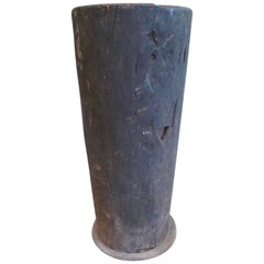 Hand Hewn Wood Vessel