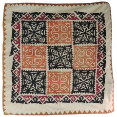 Antique Indian Quilted and Applique Cloth