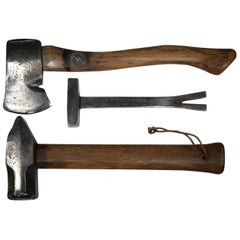 Antique Carbon Steel Tools, circa 1930s