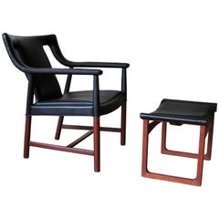 Lounge Chair by Ejner Larsen & A. Bender Madsen