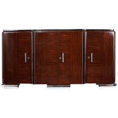 French Art Deco Macassar Buffet