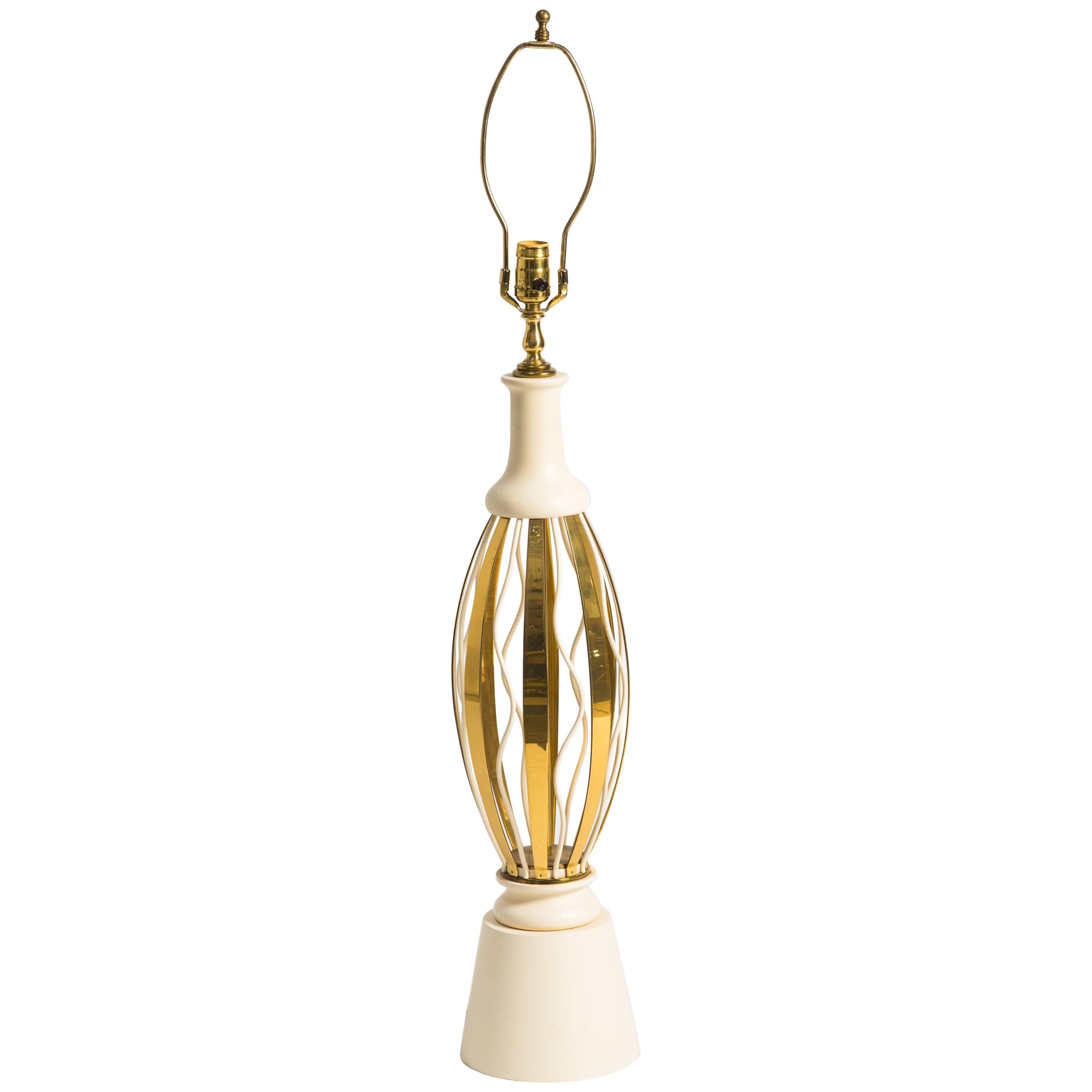 Decorative Parzinger Style Table Lamp For Sale