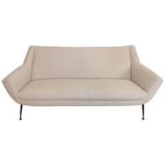Mid-Century Italian Modern Sofa in the Manner of Marco Zanuso