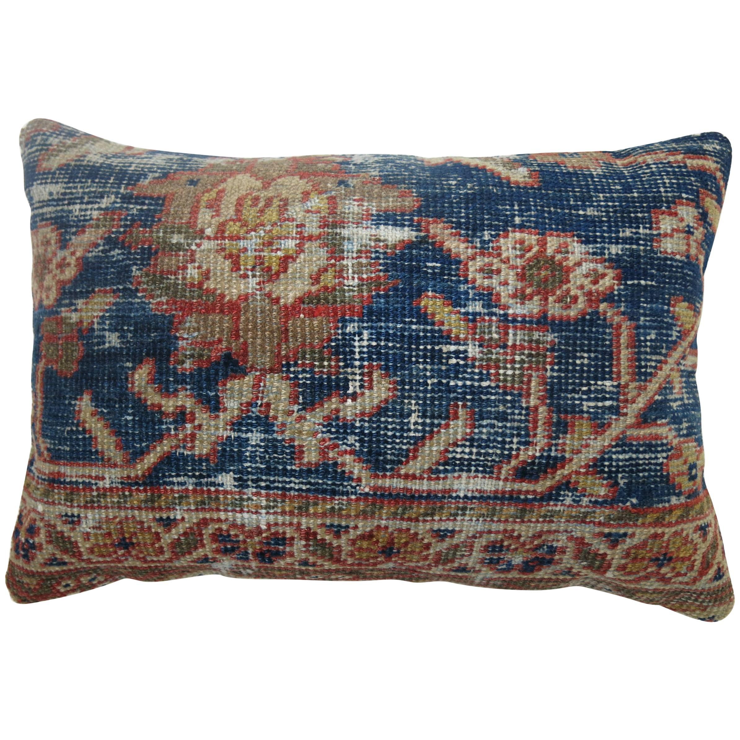 Shabby Chic Persian Mahal Bolster Rug Pillow