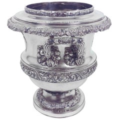 Early 19th Century Silver Plated Twin Handled Champagne Cooler