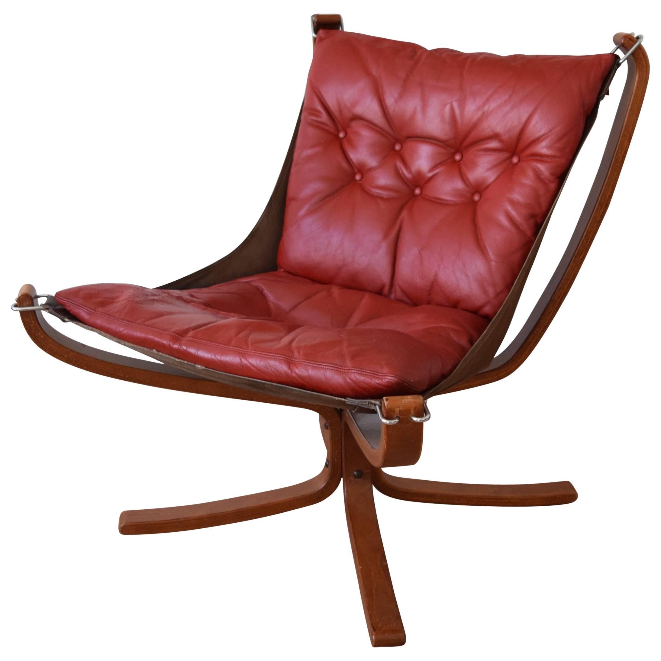 Sigurd Ressell Falcon Chair for Vatne Møbler, 1970s
