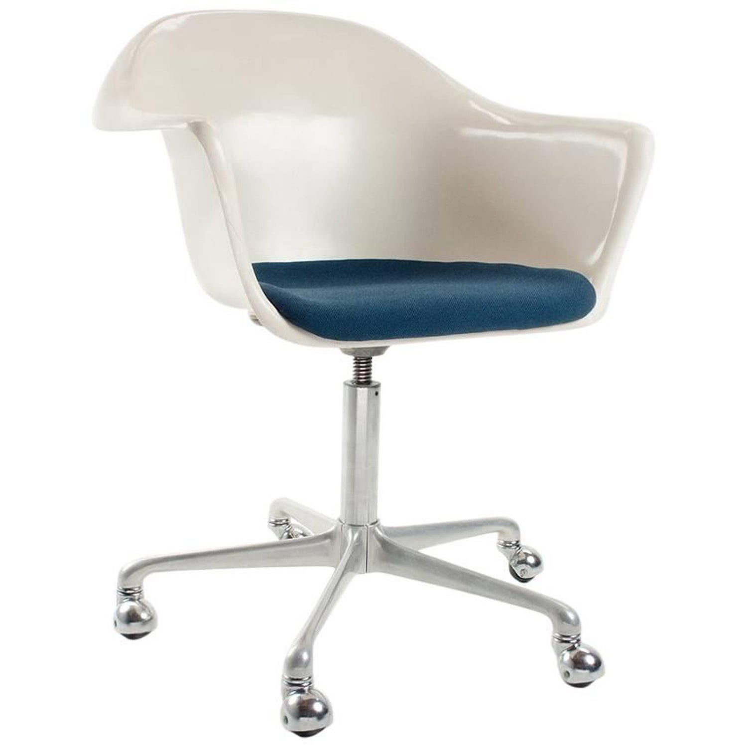 Swivel Desk Chair in Fiberglass by Schafer for Interlubke Germany