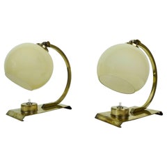 Pair of Art Deco Table Lamps from France, 1930s